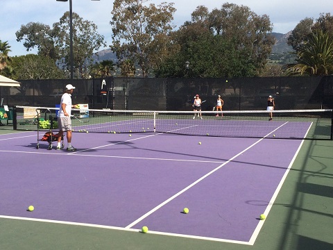 Adult and Family Programs at Santa Barbara School of Tennis at Hilton Santa Barbara Beachfront Resort