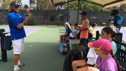 Summer Camps with Santa Barbara School of Tennis at Hilton Santa Barbara Beachfront Resort