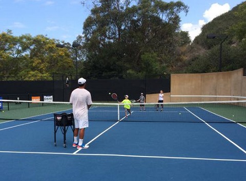 Summer Camps with Santa Barbara School of Tennis at Hilton Santa Barbara Beachfront Resort