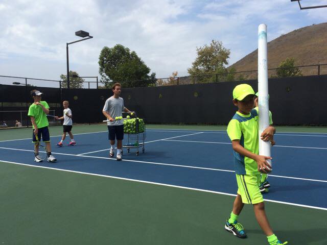 Summer Camps with Santa Barbara School of Tennis at Hilton Santa Barbara Beachfront Resort