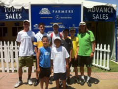 Santa Barbara School of Tennis Tournament Travel Team 1